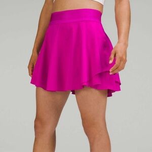 lululemon athletica Pink Flounce Active Skirt